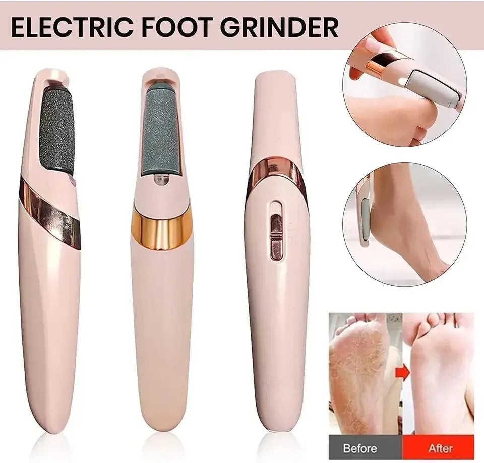 The Tini Hand Held Electronic foot callus remover led light